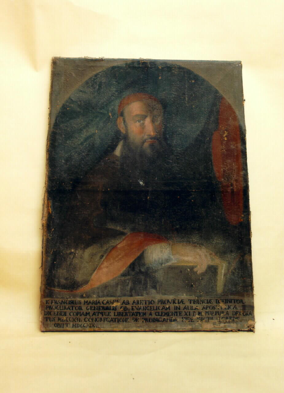 ritratto di Francesco Maria Casin da Arezzo (dipinto) - ambito siciliano (sec. XVIII)