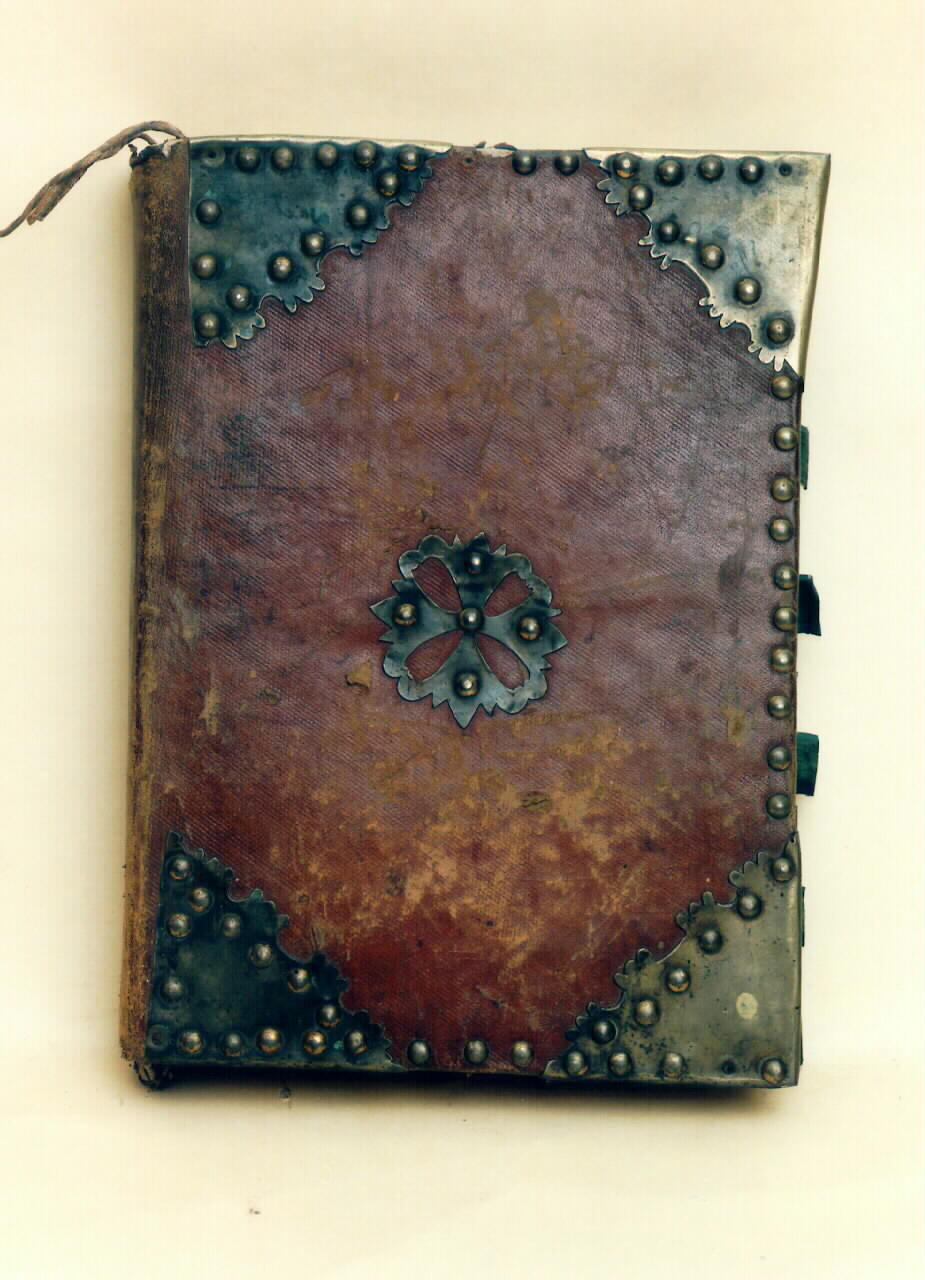 legatura di libro liturgico - produzione italiana (sec. XIX)