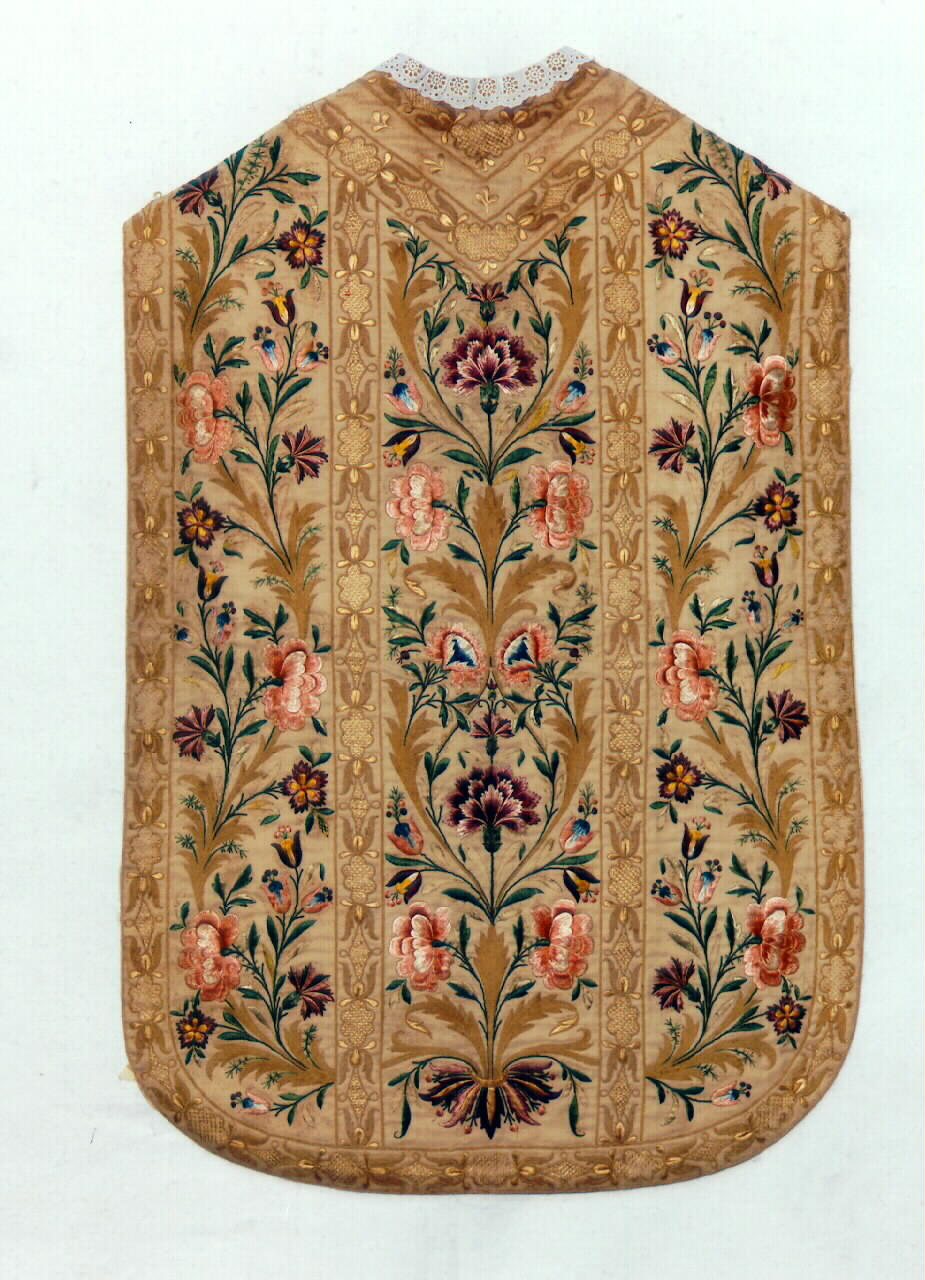 pianeta - manifattura siciliana (Seconda metà sec. XIX)