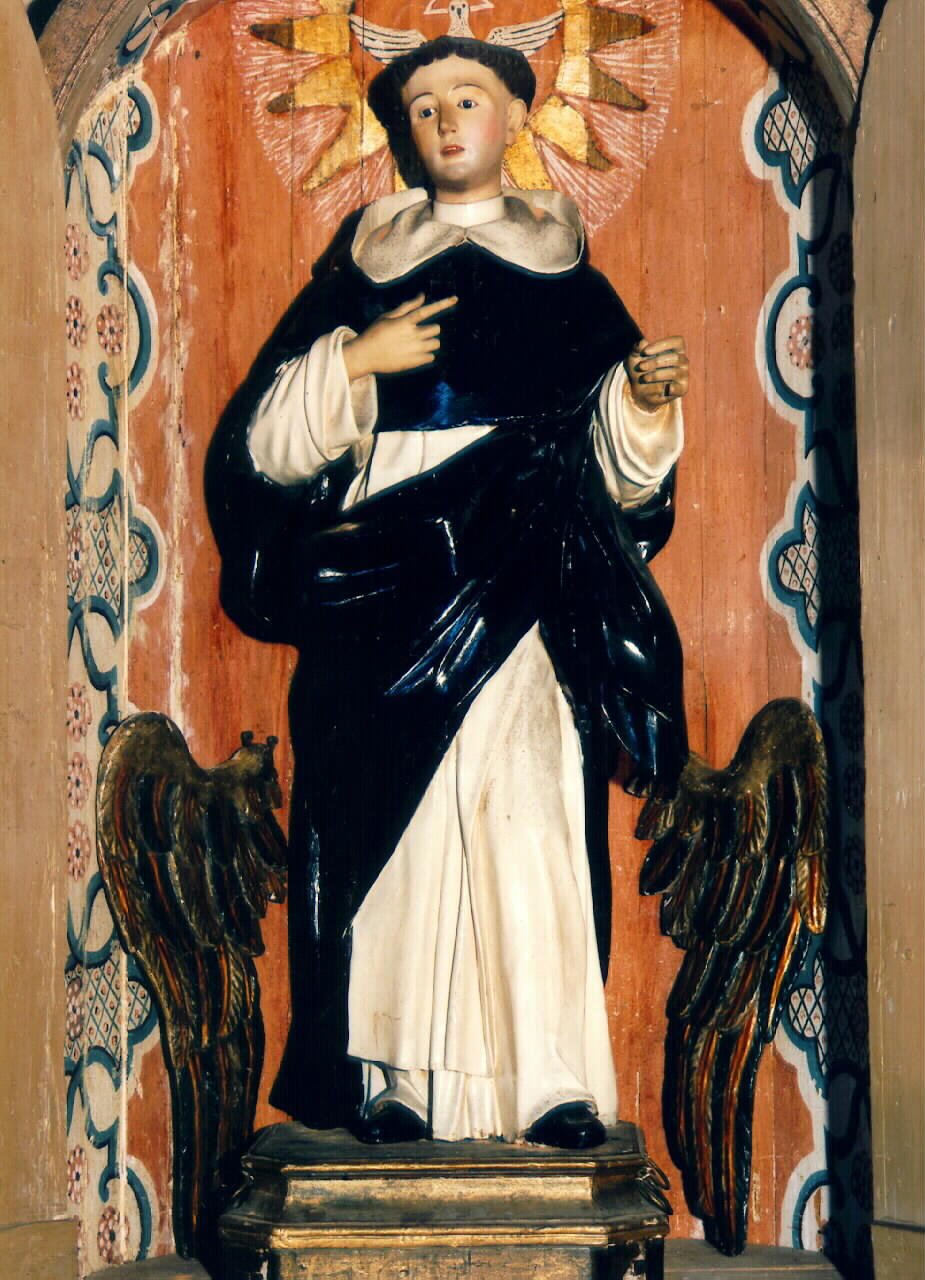 San Vincenzo Ferrer (statua) - ambito siciliano (Seconda metà sec. XIX)