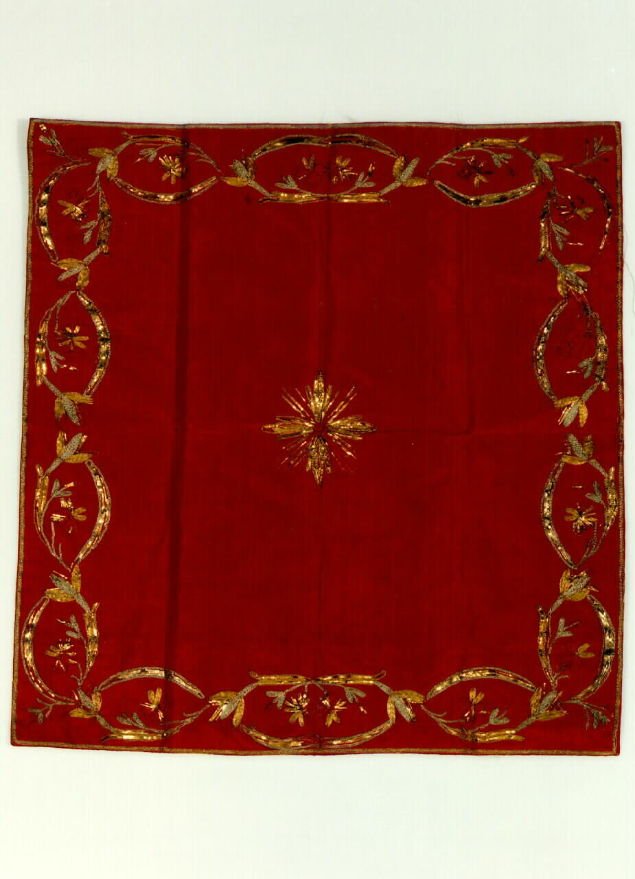 velo di calice - manifattura siciliana (Seconda metà sec. XIX)