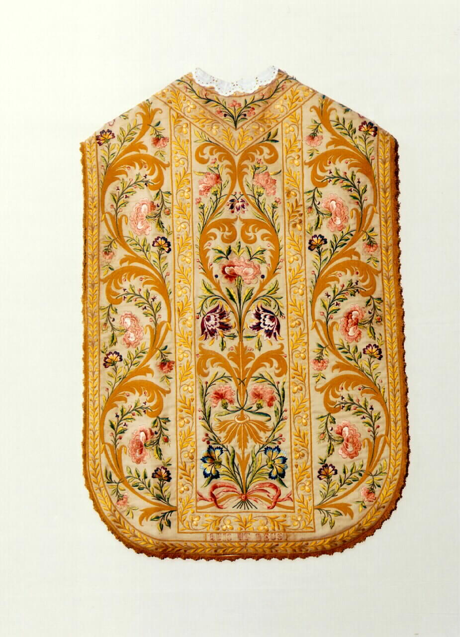 pianeta - manifattura siciliana (Prima metà sec. XIX)