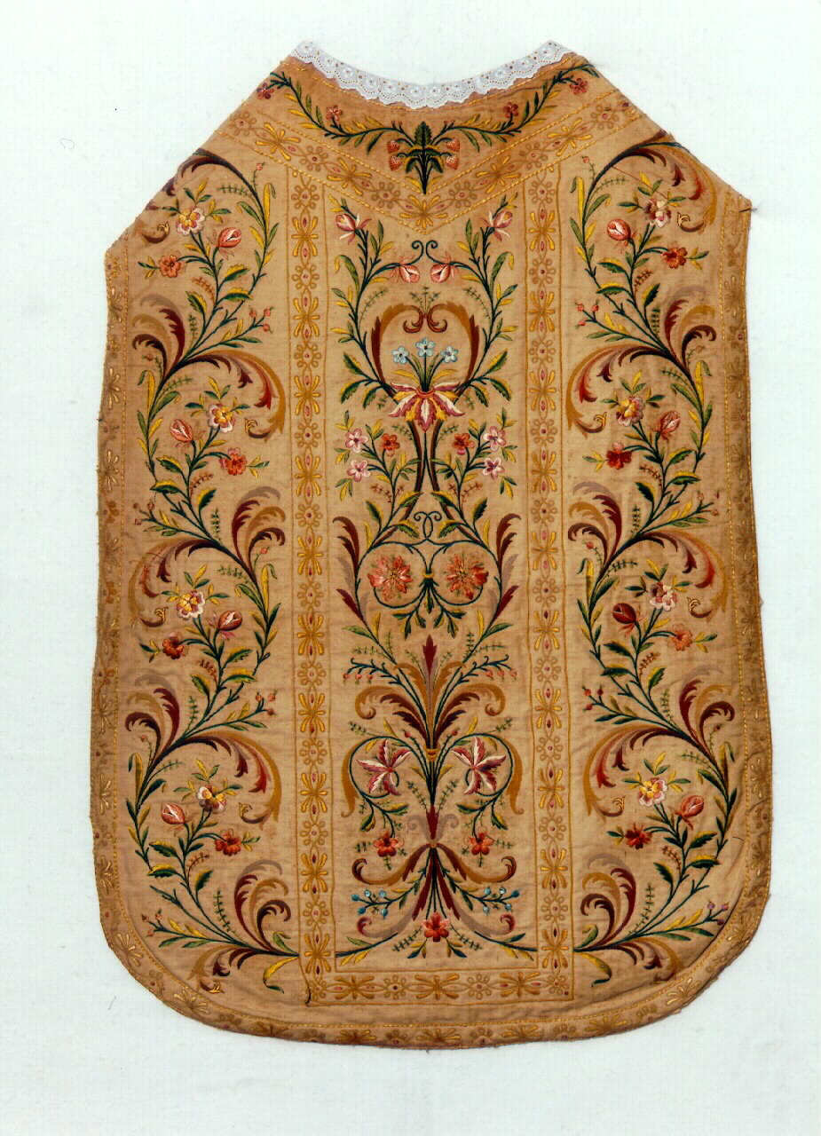 pianeta - manifattura siciliana (Prima metà sec. XIX)