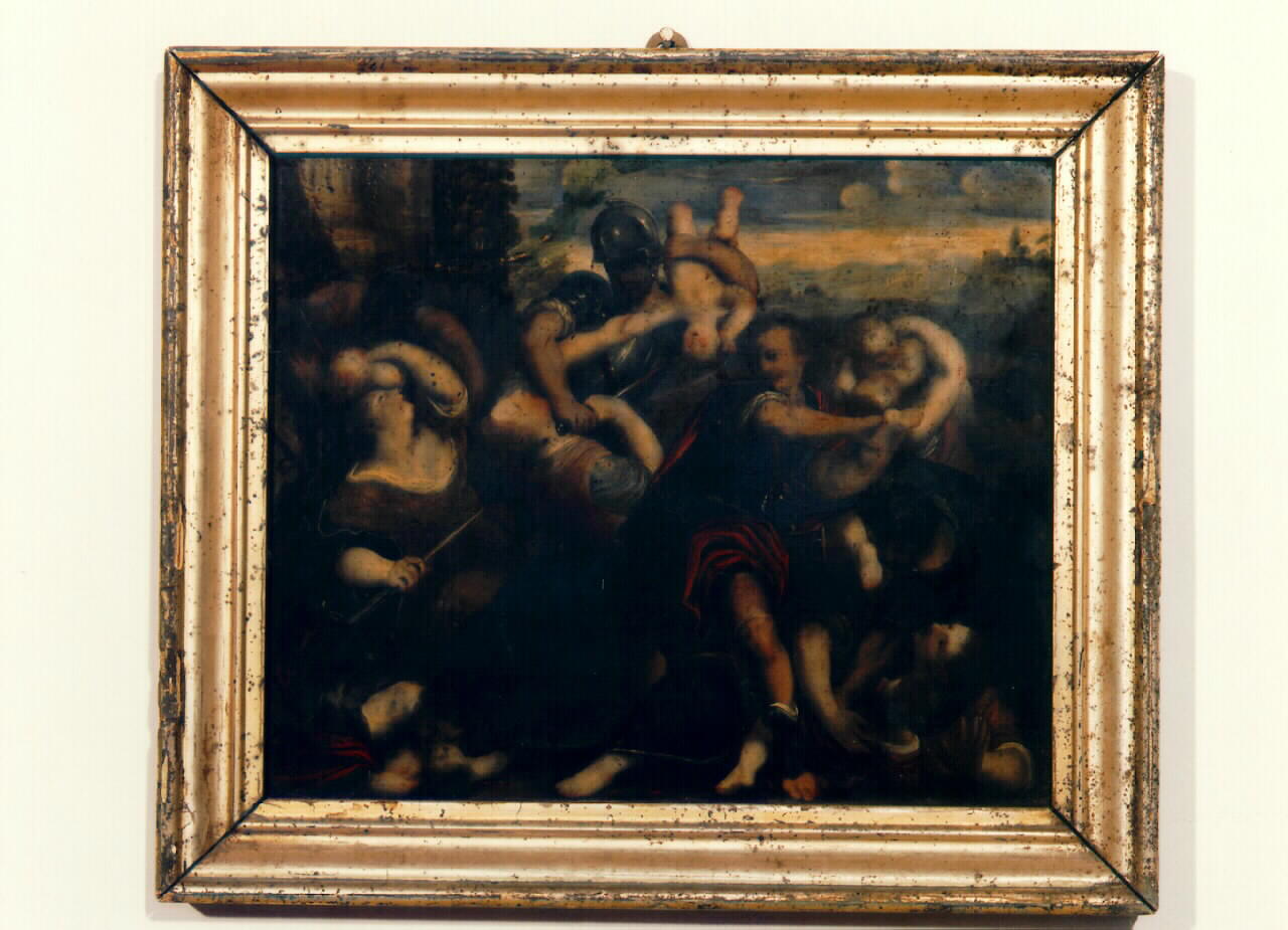 strage degli innocenti (dipinto) - ambito siciliano (Prima metà sec. XIX)