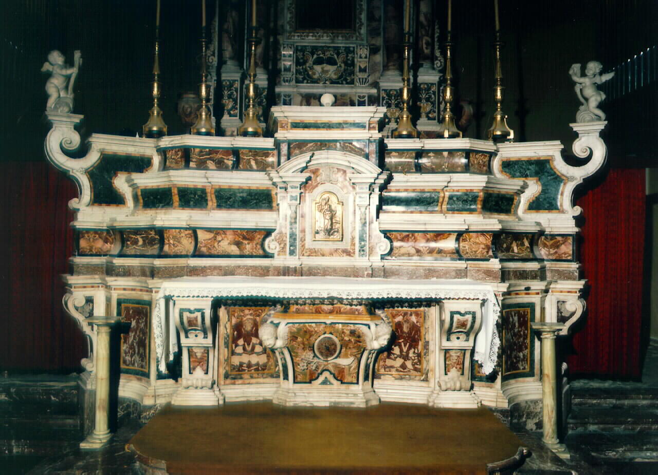 altare maggiore - ambito siciliano (sec. XVIII)