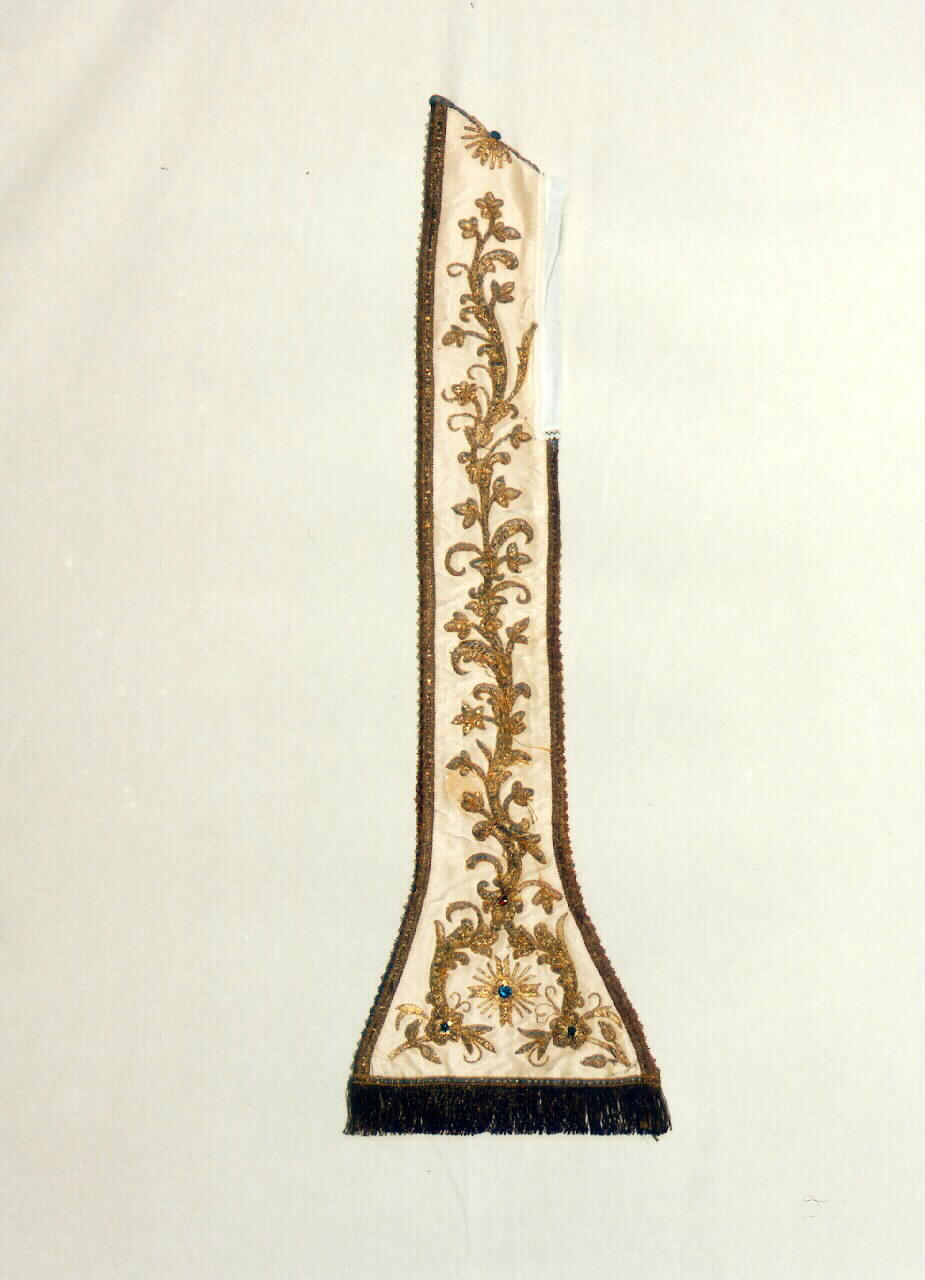 stola - manifattura siciliana (Seconda metà sec. XVIII)