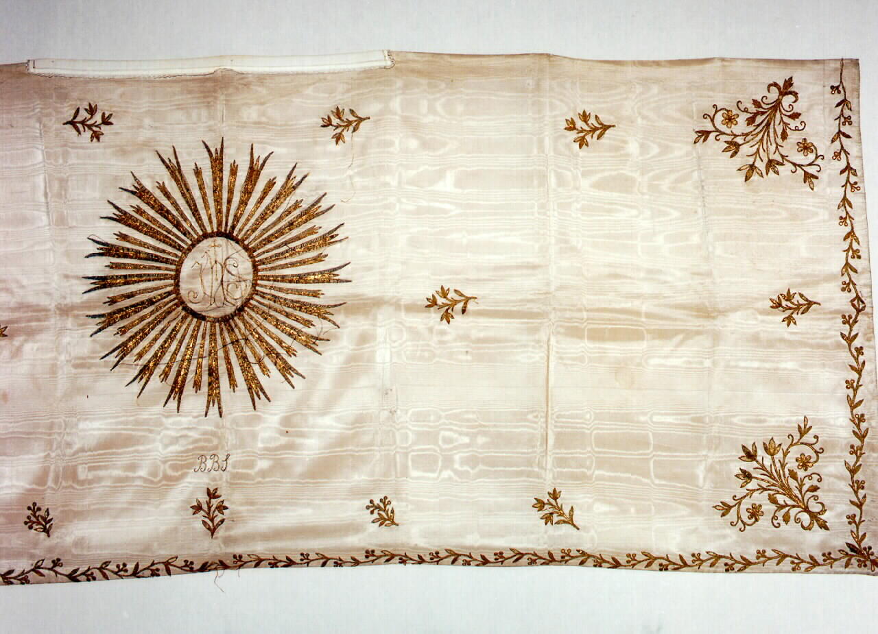 velo omerale - manifattura siciliana (sec. XIX)