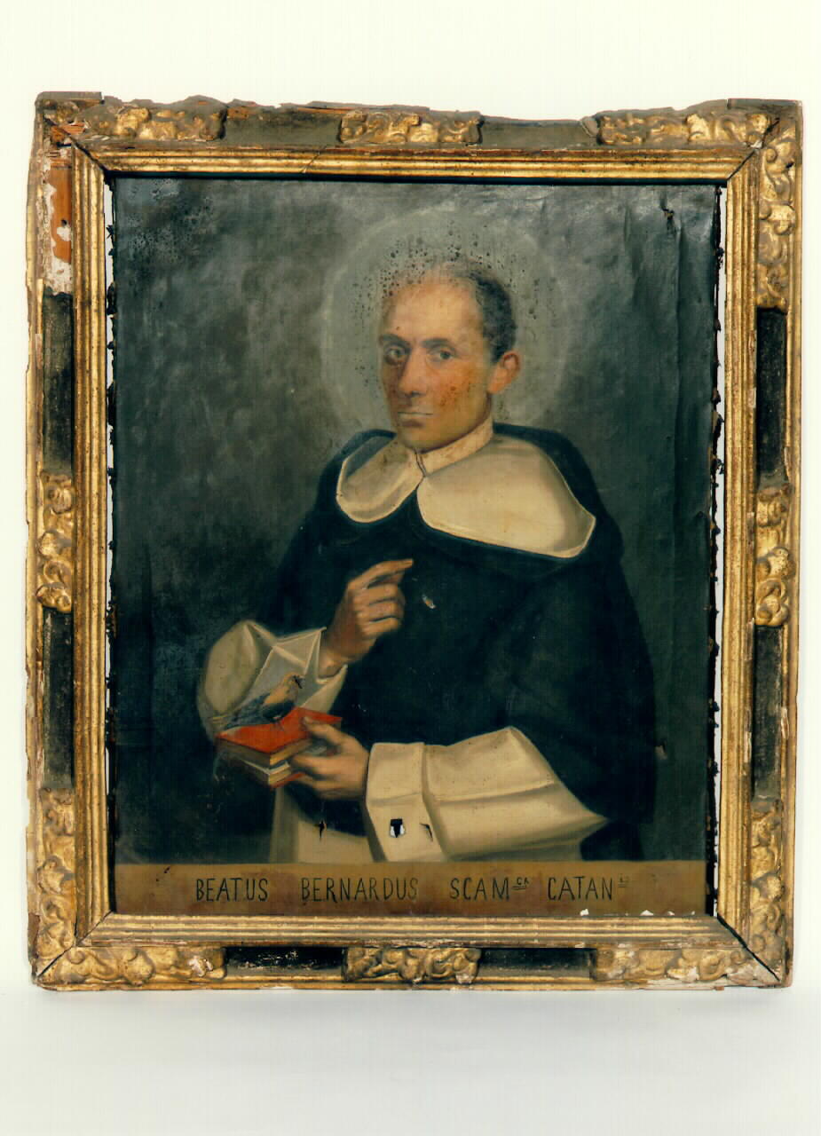 ritratto del Beato Bernardo Scammacca (dipinto) - ambito siciliano (Seconda metà sec. XIX)