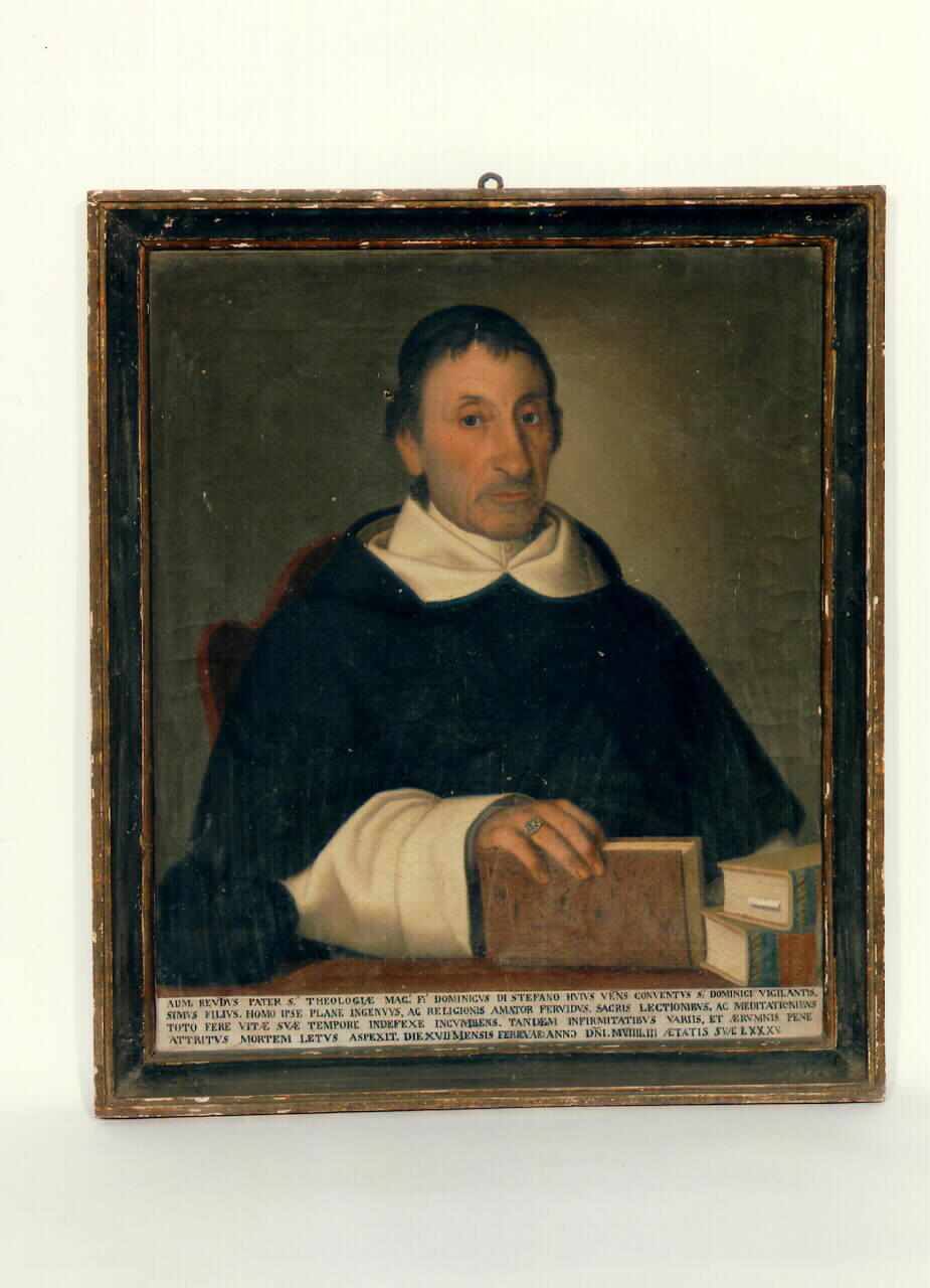 ritratto di padre Domenico Di Stefano (dipinto) - ambito siciliano (sec. XIX)