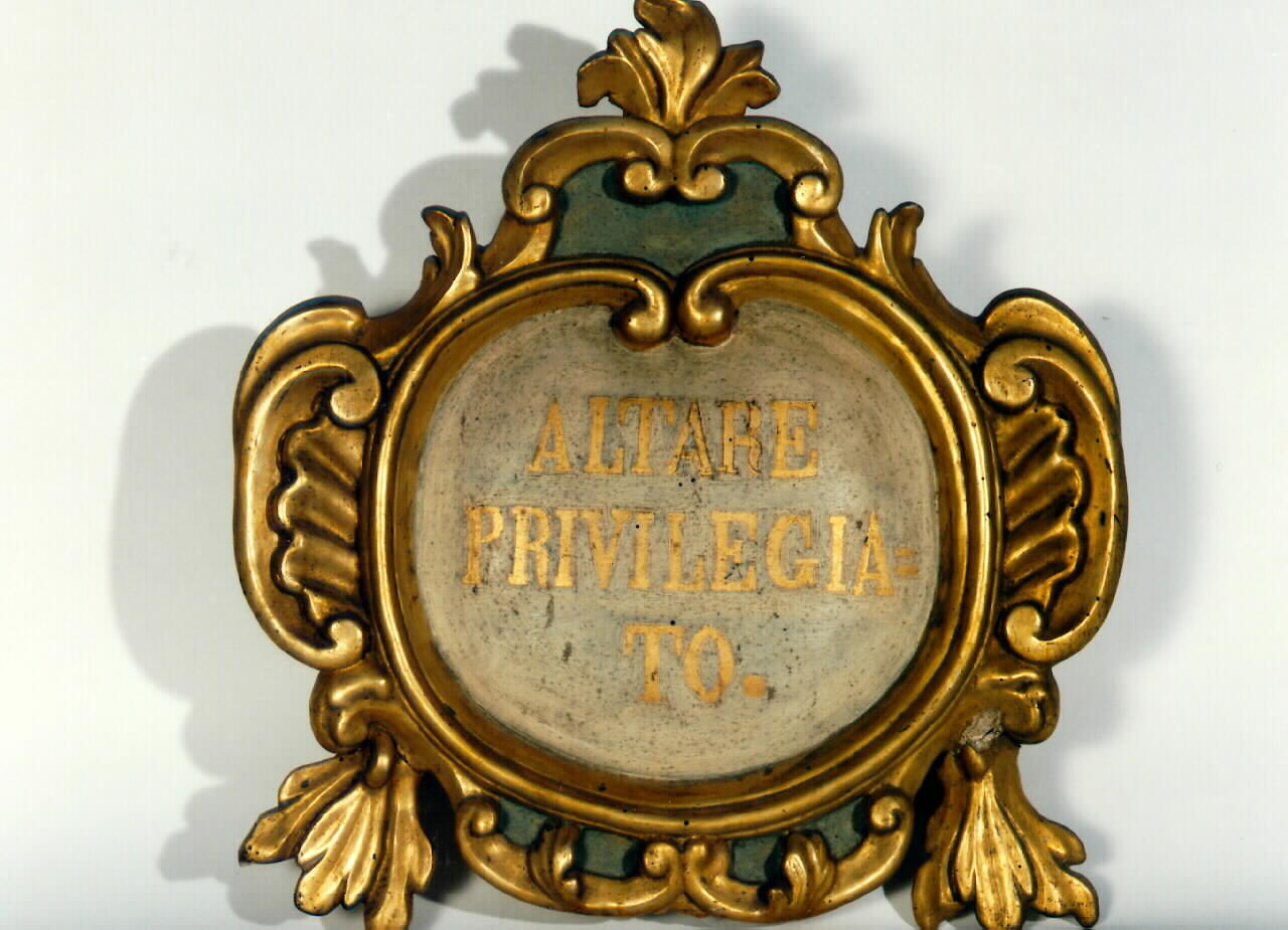 cartella - produzione siciliana (sec. XIX)