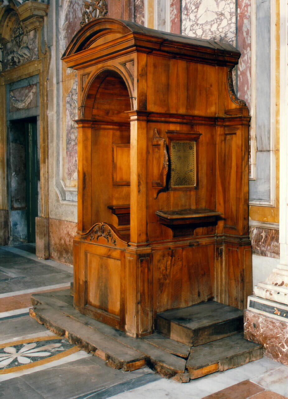confessionale, serie - ambito siciliano (sec. XIX)