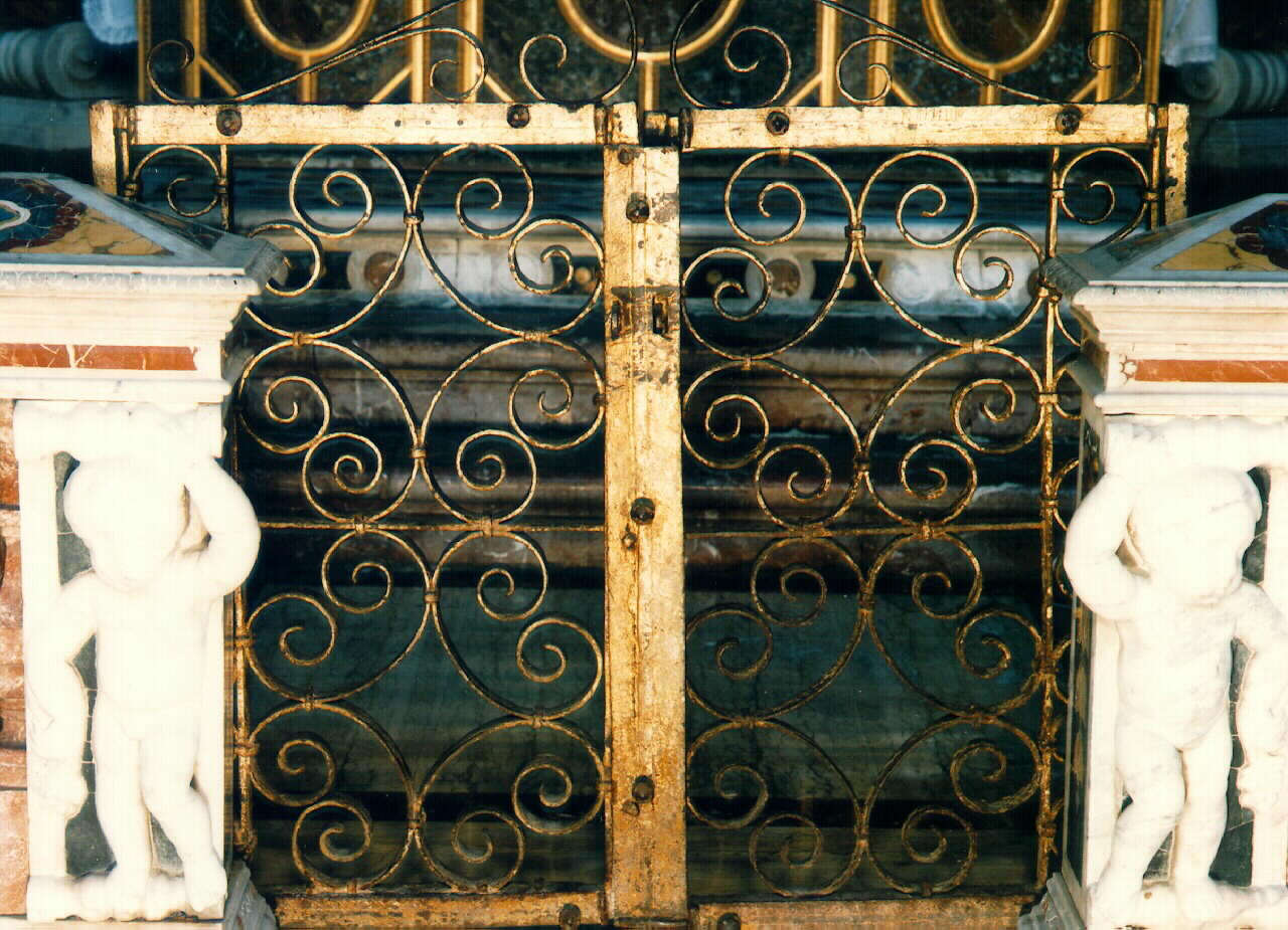 cancelletto di balaustrata - bottega siciliana (Seconda metà sec. XVIII)