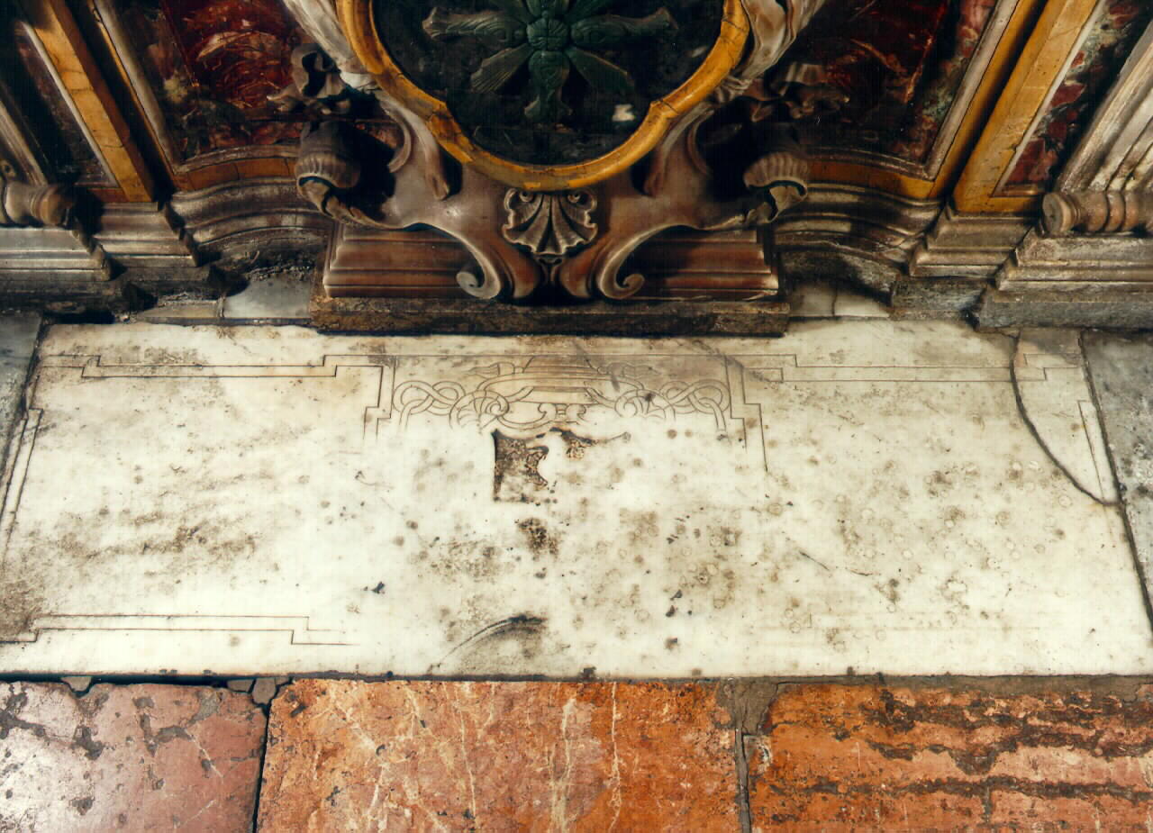 lapide - ambito siciliano (Prima metà sec. XVIII)