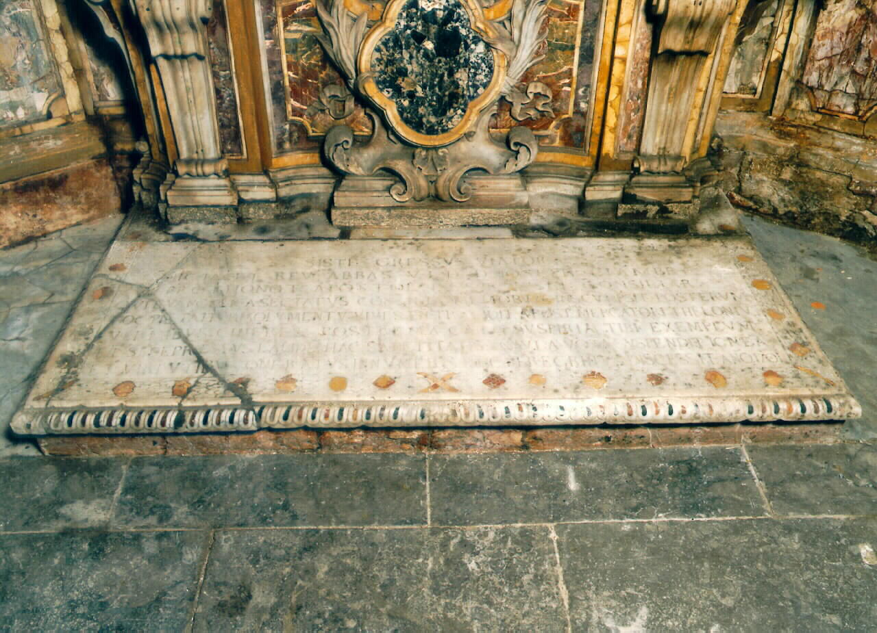 lapide - documentaria - ambito siciliano (sec. XVIII)