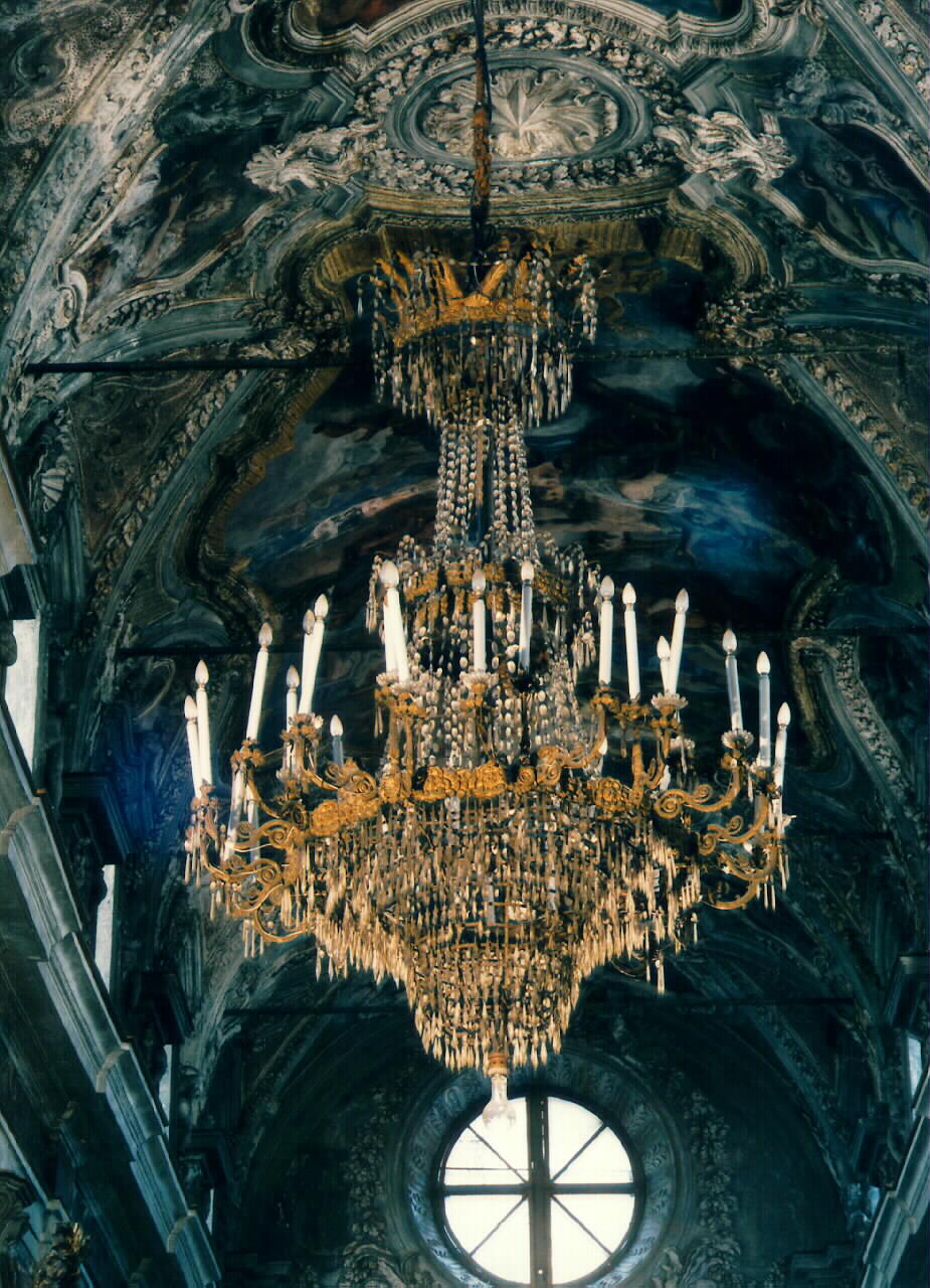 lampadario - bottega siciliana (sec. XVIII)