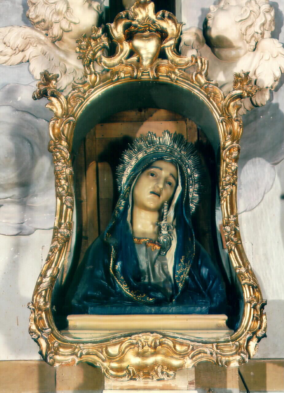 Madonna Addolorata (busto) - produzione siciliana (ultimo quarto sec. XVIII)