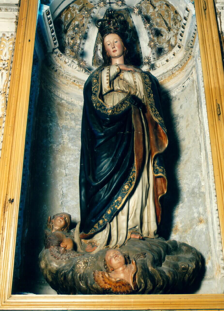 Madonna Immacolata (statua) - ambito siciliano (Prima metà sec. XIX)