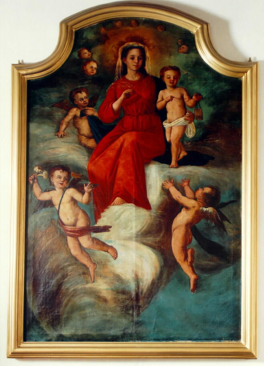 Madonna con Bambino (dipinto) - ambito siciliano (primo quarto sec. XX)