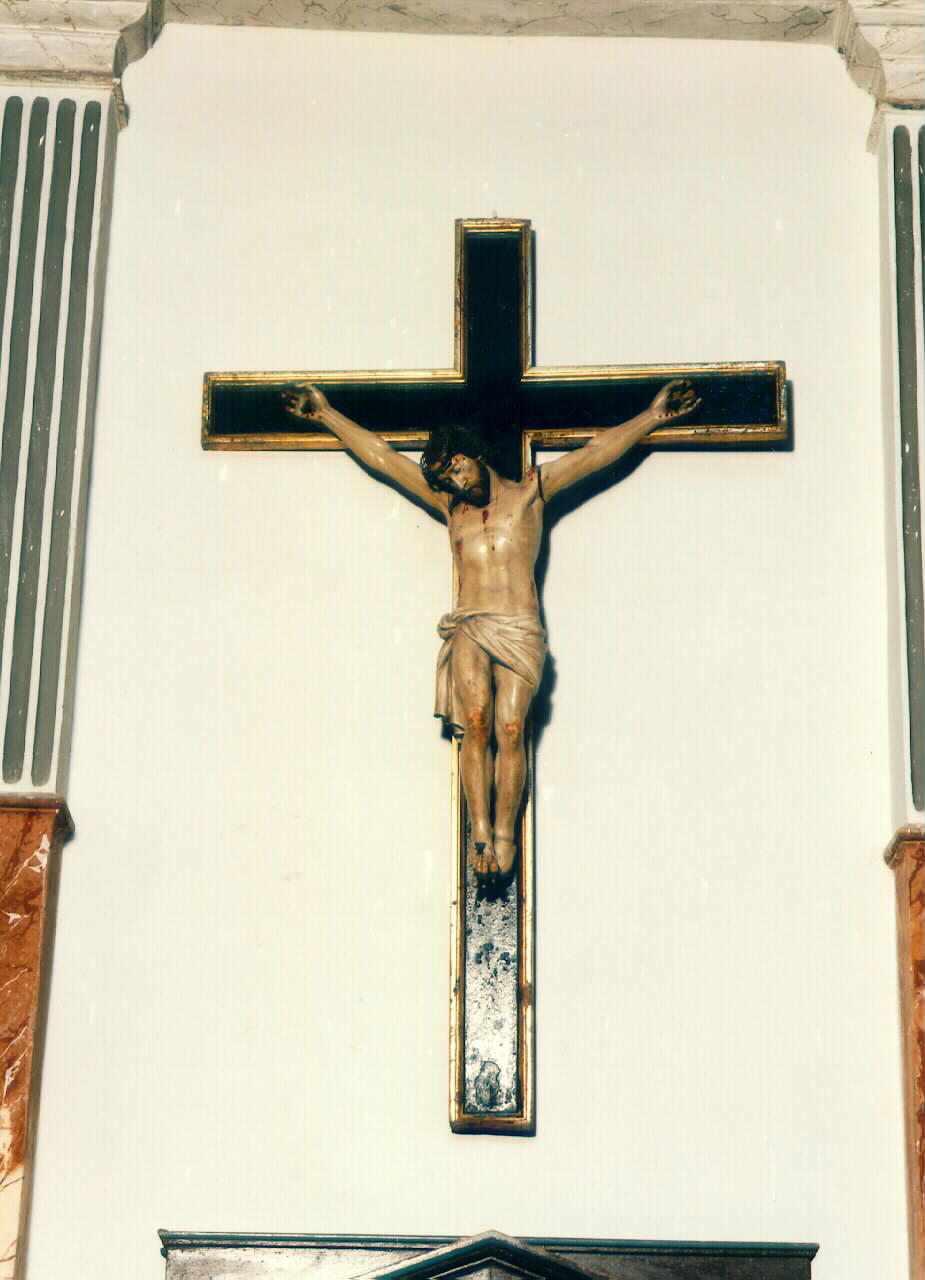 crocifisso - produzione siciliana (Seconda metà sec. XIX)