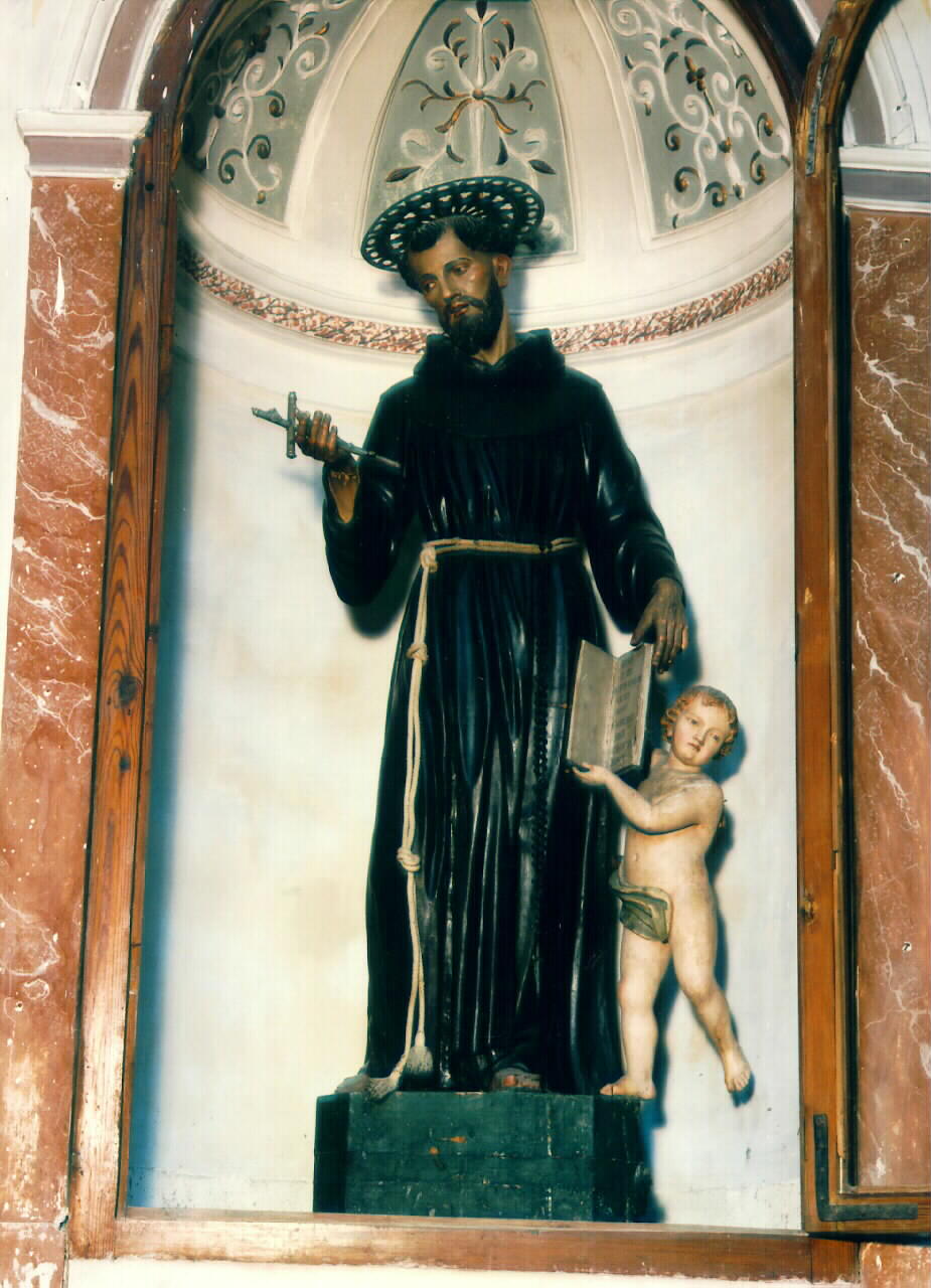 San Bonaventura (statua) - ambito siciliano (Seconda metà sec. XIX)