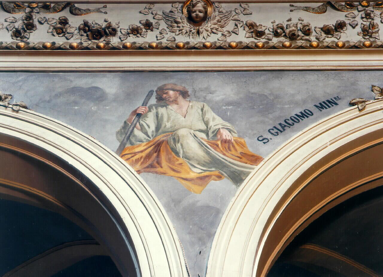 San Giacomo minore apostolo (dipinto murale) - ambito siciliano (Fine/inizio secc. XIX/ XX)