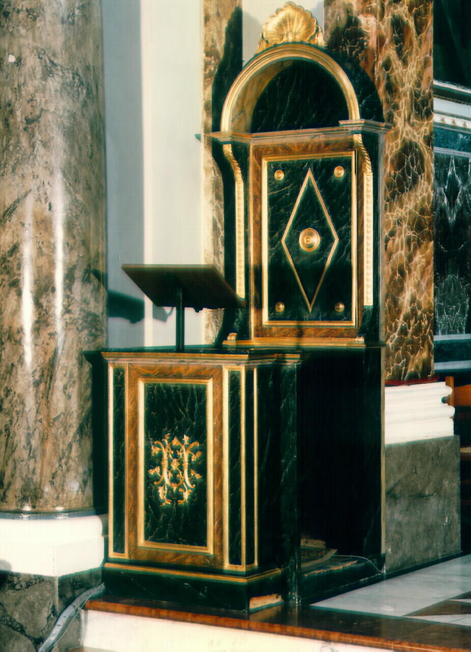 pulpito - produzione siciliana (sec. XIX)