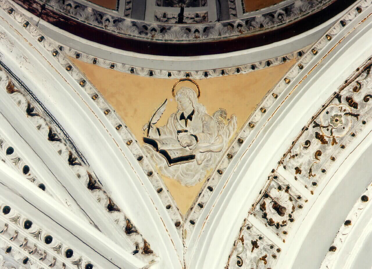 San Giovanni evangelista (rilievo) - ambito siciliano (ultimo quarto sec. XIX)