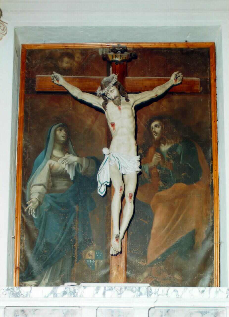 Madonna e San Giovanni evangelista (dipinto) - ambito siciliano (Prima metà sec. XVIII)