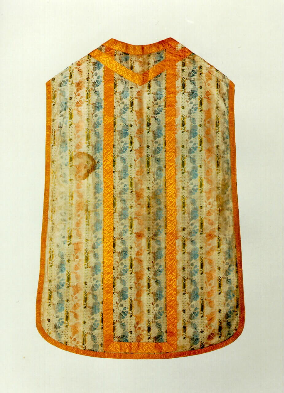 pianeta - manifattura siciliana (Seconda metà sec. XIX)