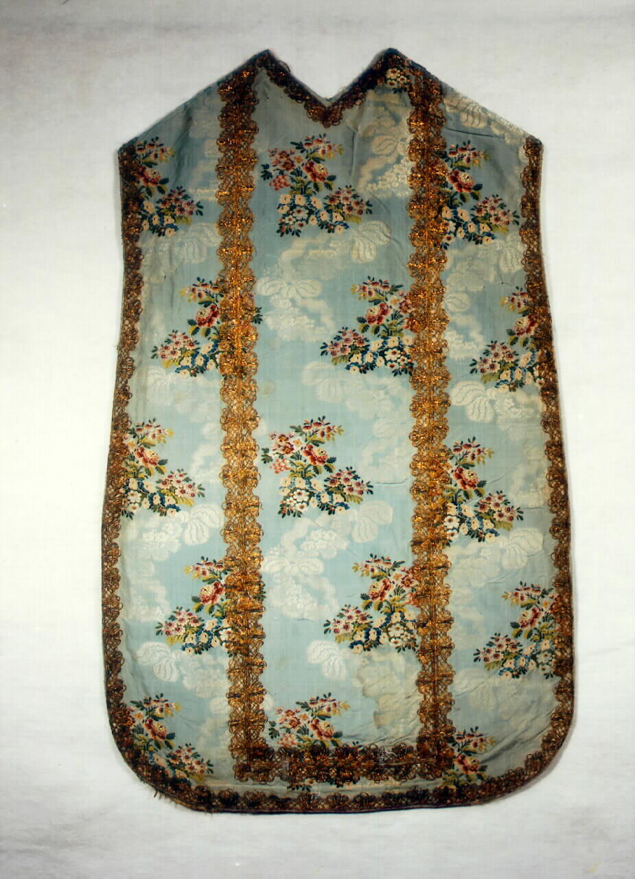 pianeta - manifattura siciliana (Prima metà sec. XIX)