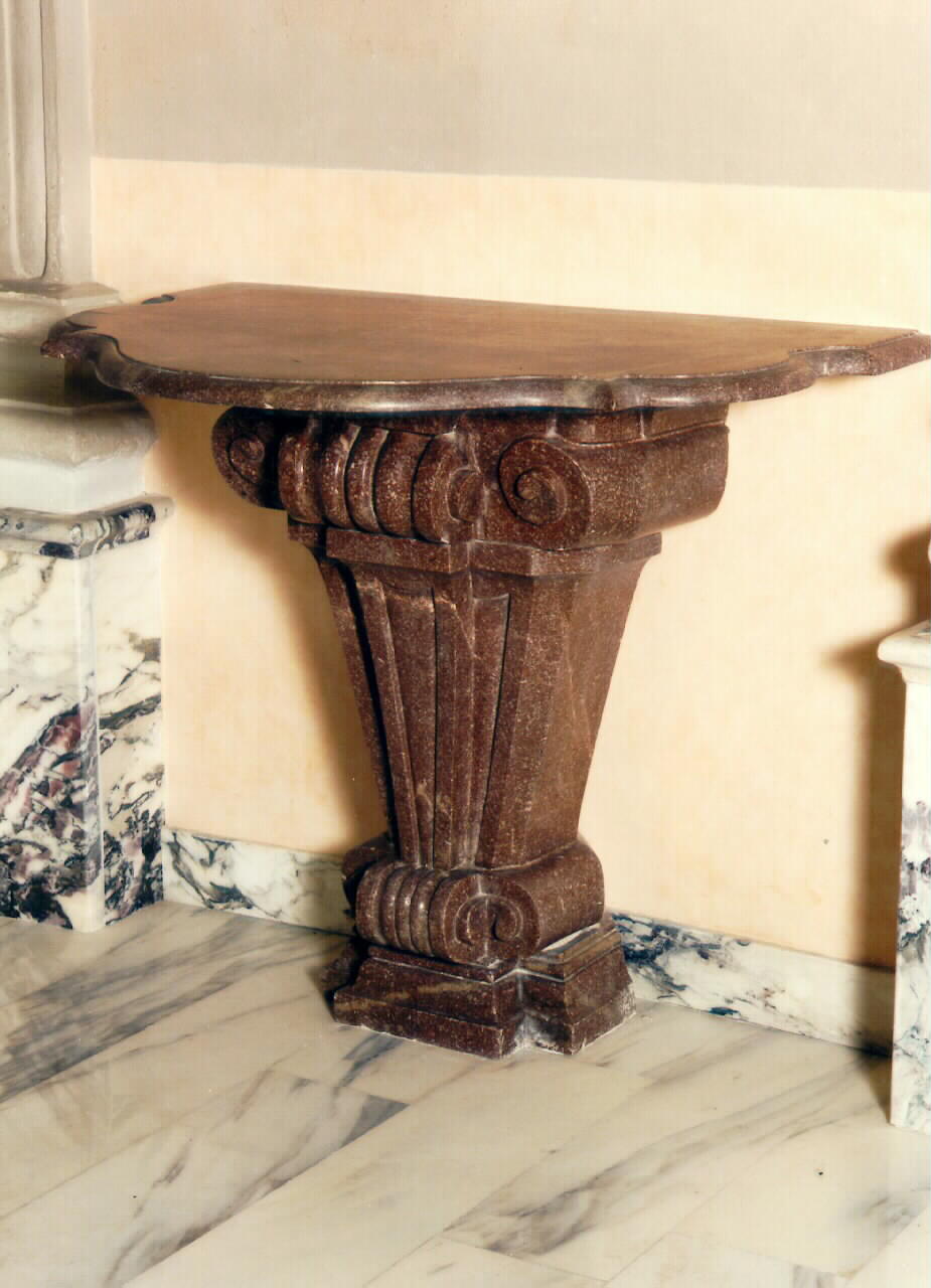 console, serie - ambito siciliano (Seconda metà sec. XVIII)