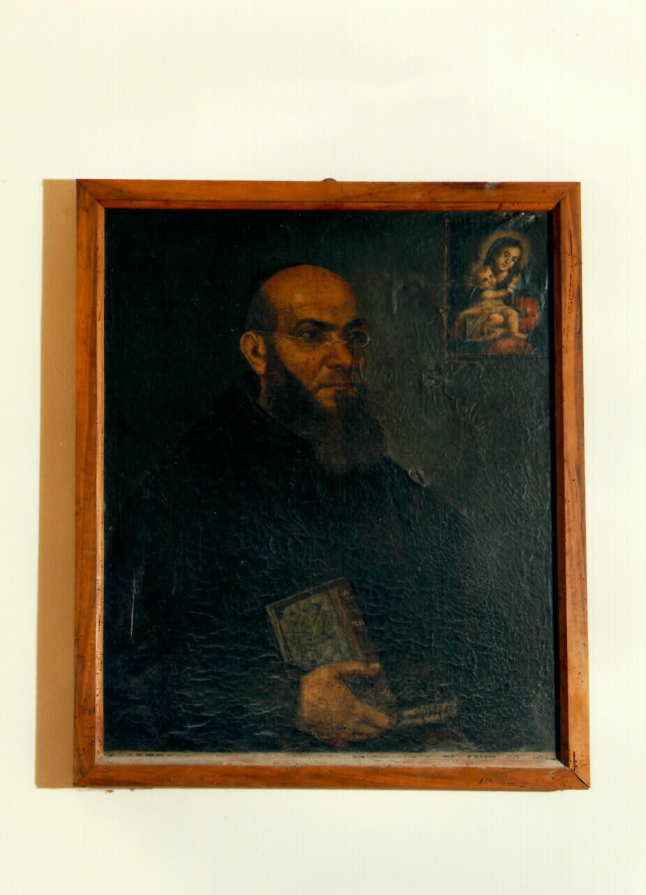 ritratto di frate cappuccino (dipinto) - ambito siciliano (Seconda metà sec. XIX)