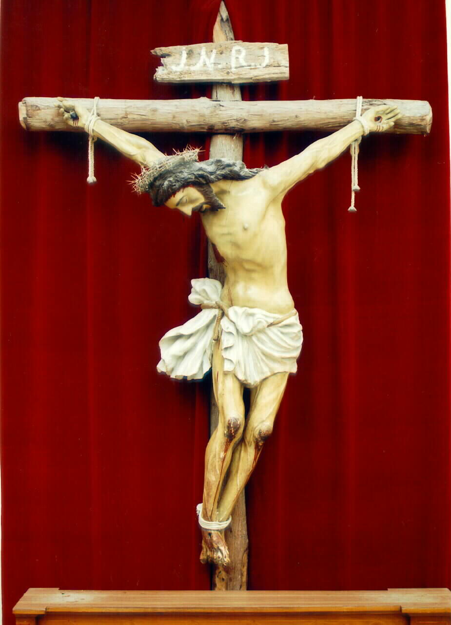 crocifisso - ambito siciliano (sec. XVII)