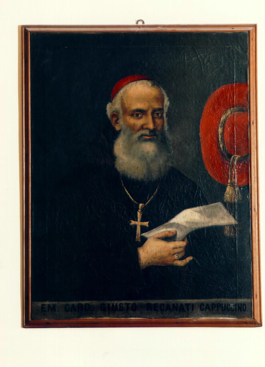 ritratto del cardinale Giusto Recanati (dipinto) - ambito siciliano (primo quarto sec. XX)