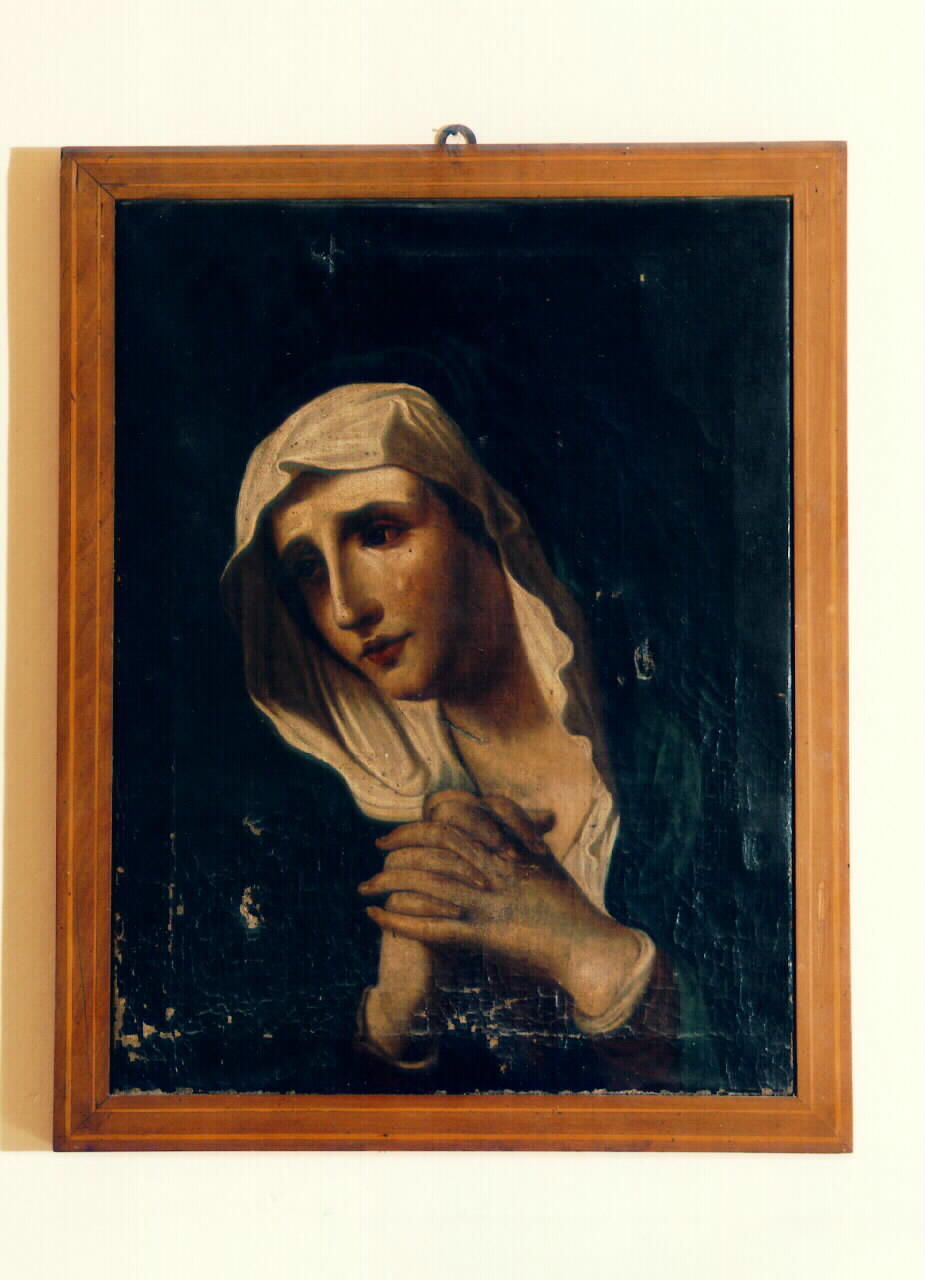 Madonna Addolorata (dipinto) - ambito siciliano (primo quarto sec. XX)