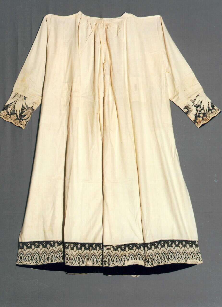 camice - manifattura siciliana (primo quarto sec. XX)