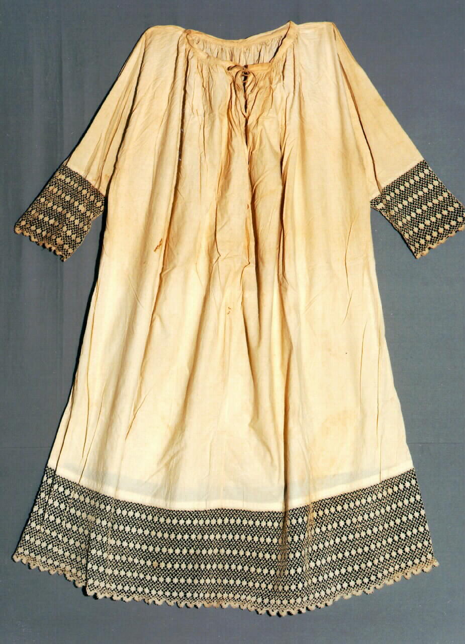 camice - manifattura siciliana (primo quarto sec. XX)