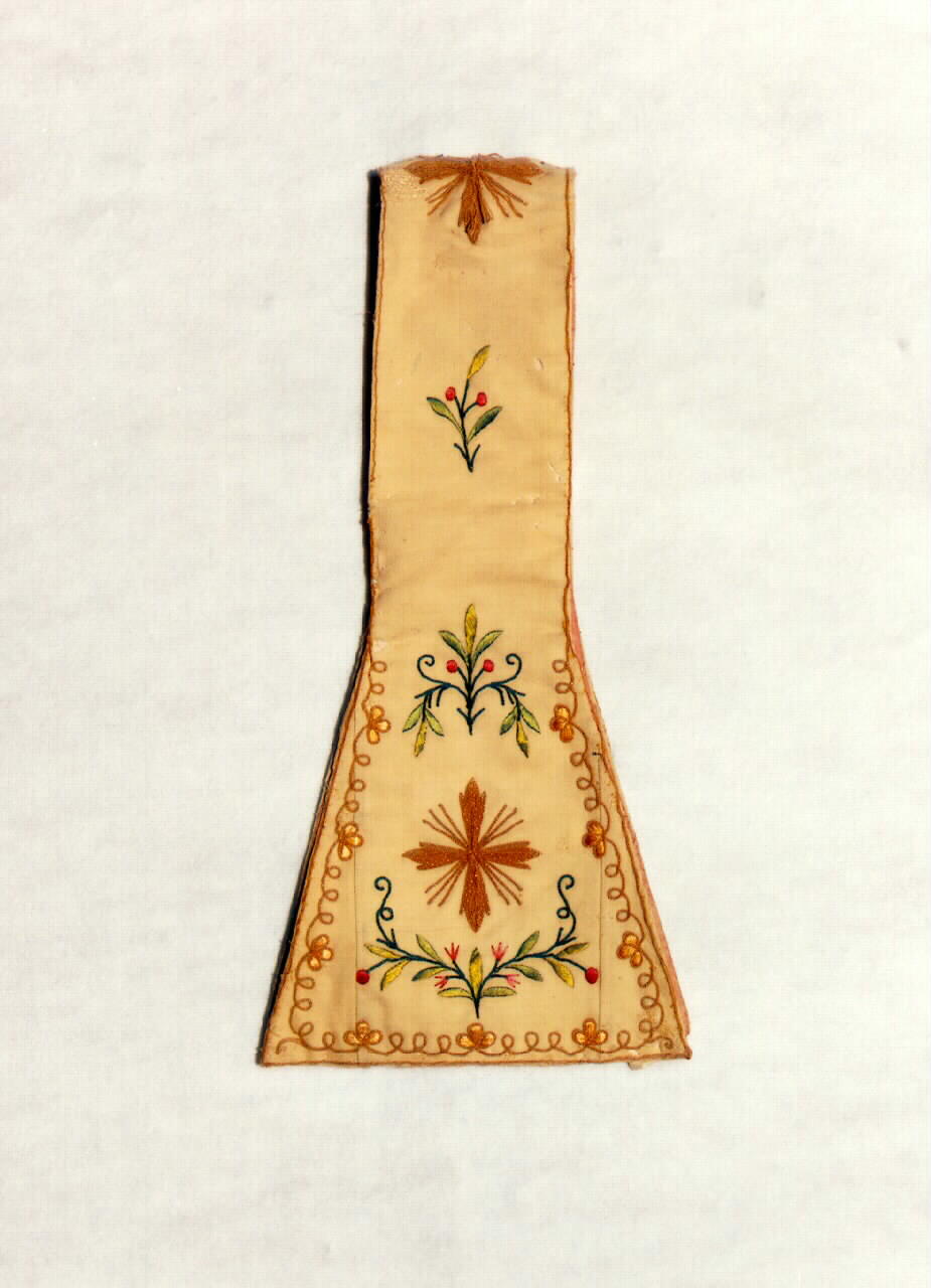 manipolo - manifattura siciliana (Seconda metà sec. XIX)