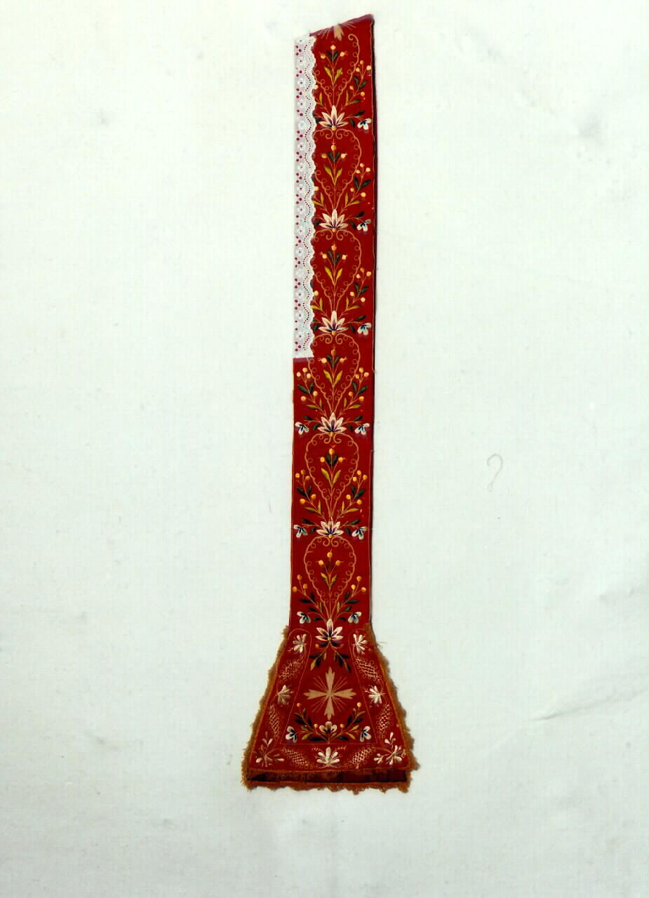 stola - manifattura siciliana (Seconda metà sec. XIX)