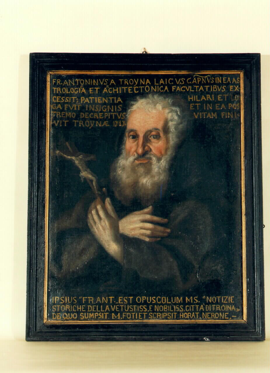 ritratto di frate Antonio da Troina (dipinto) - ambito siciliano (sec. XVIII)