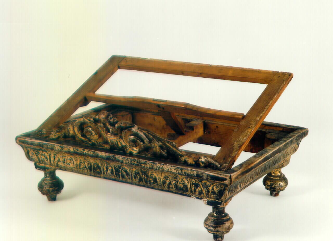 leggio d'altare - produzione siciliana (Seconda metà sec. XIX)