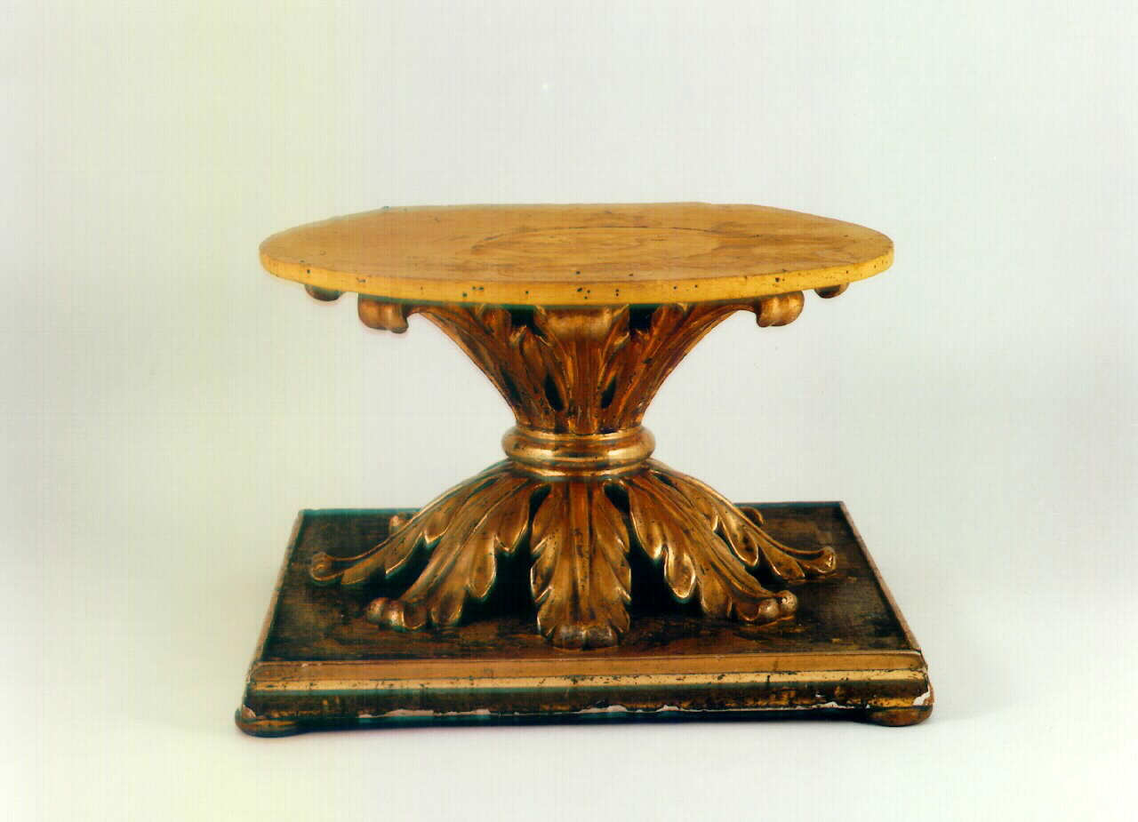 CANDELABRO PER IL CERO PASQUALE - produzione siciliana (sec. XIX)