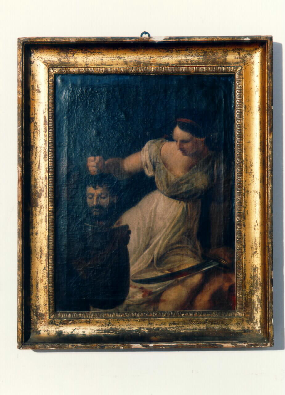 Giuditta con la testa di Oloferne (dipinto) - ambito siciliano (Prima metà sec. XIX)