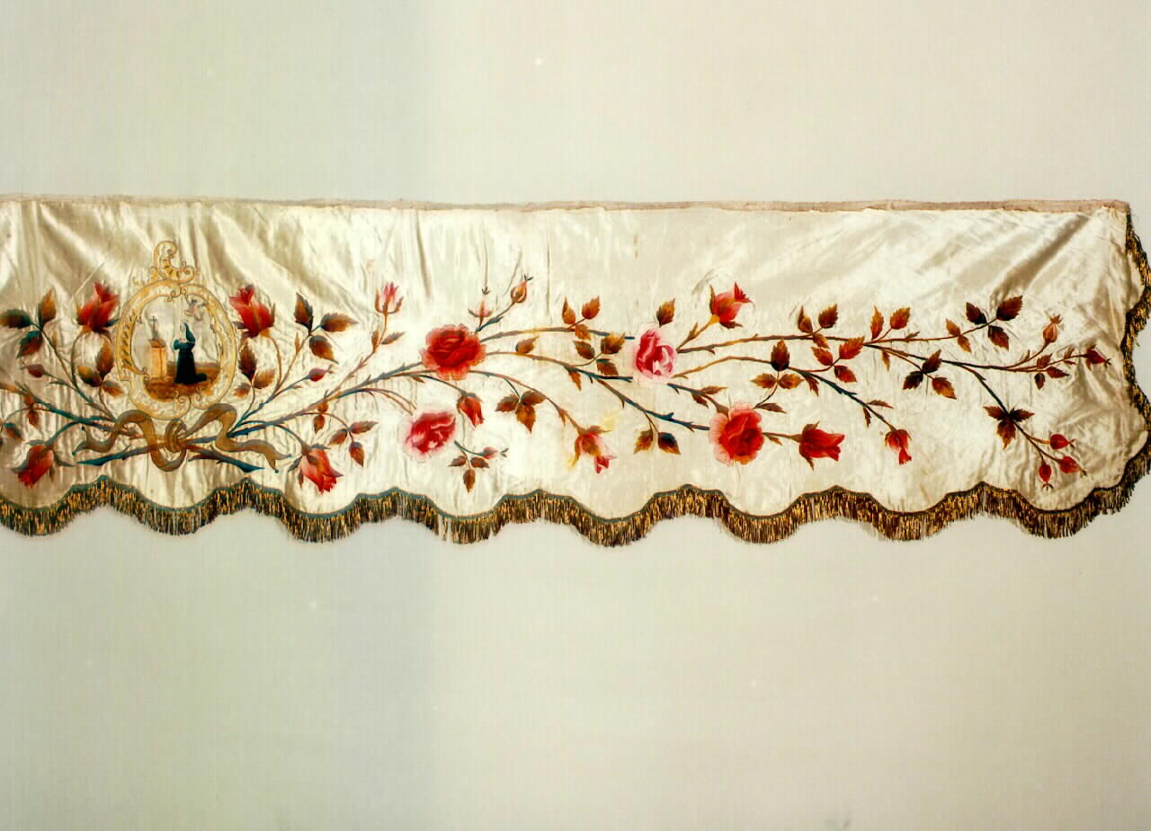 guarnizione di tovaglia d'altare - manifattura siciliana (primo quarto sec. XX)