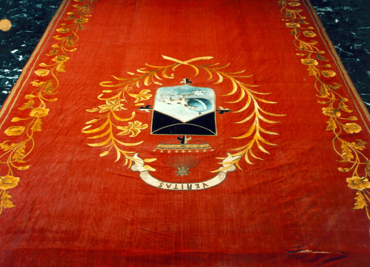 cortina - manifattura siciliana (primo quarto sec. XX)