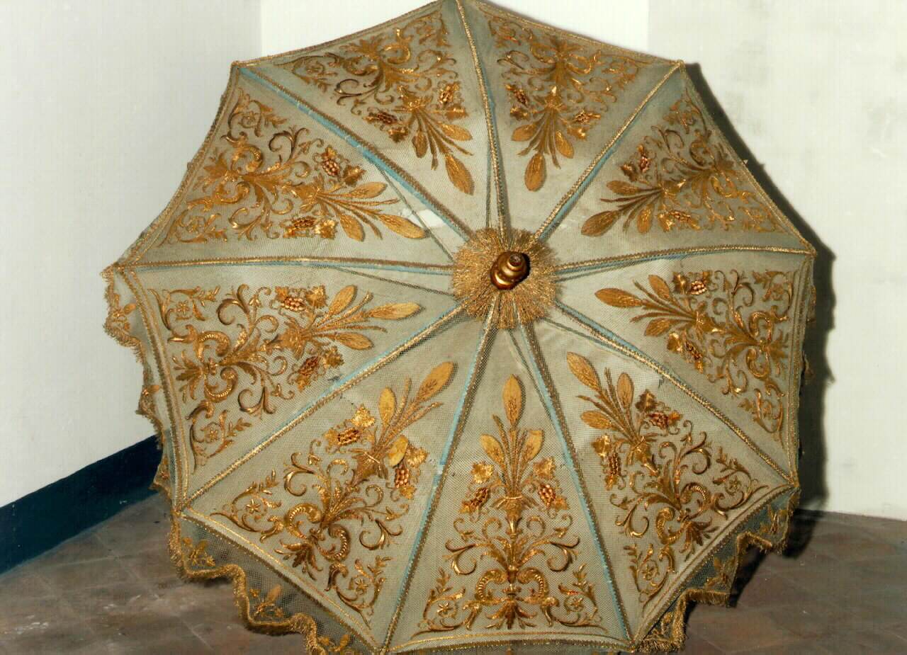 ombrellino processionale - manifattura siciliana (sec. XIX)