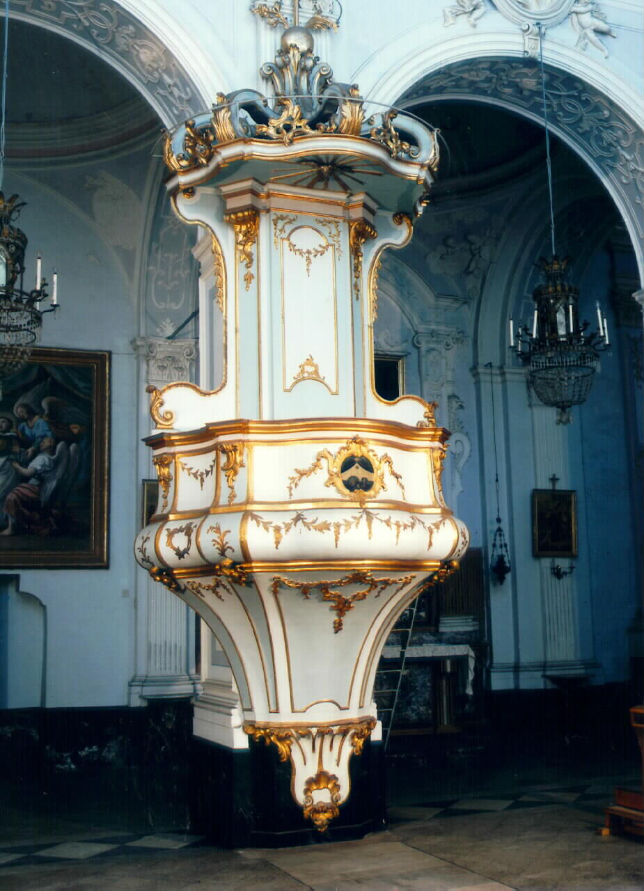 pulpito - produzione siciliana (secondo quarto sec. XIX)