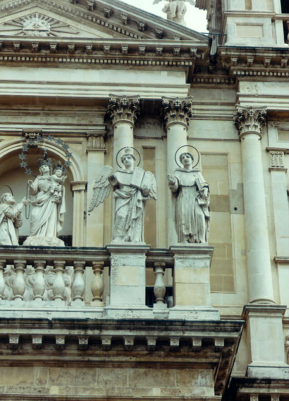 santo domenicano (statua) - ambito siciliano (sec. XIX)