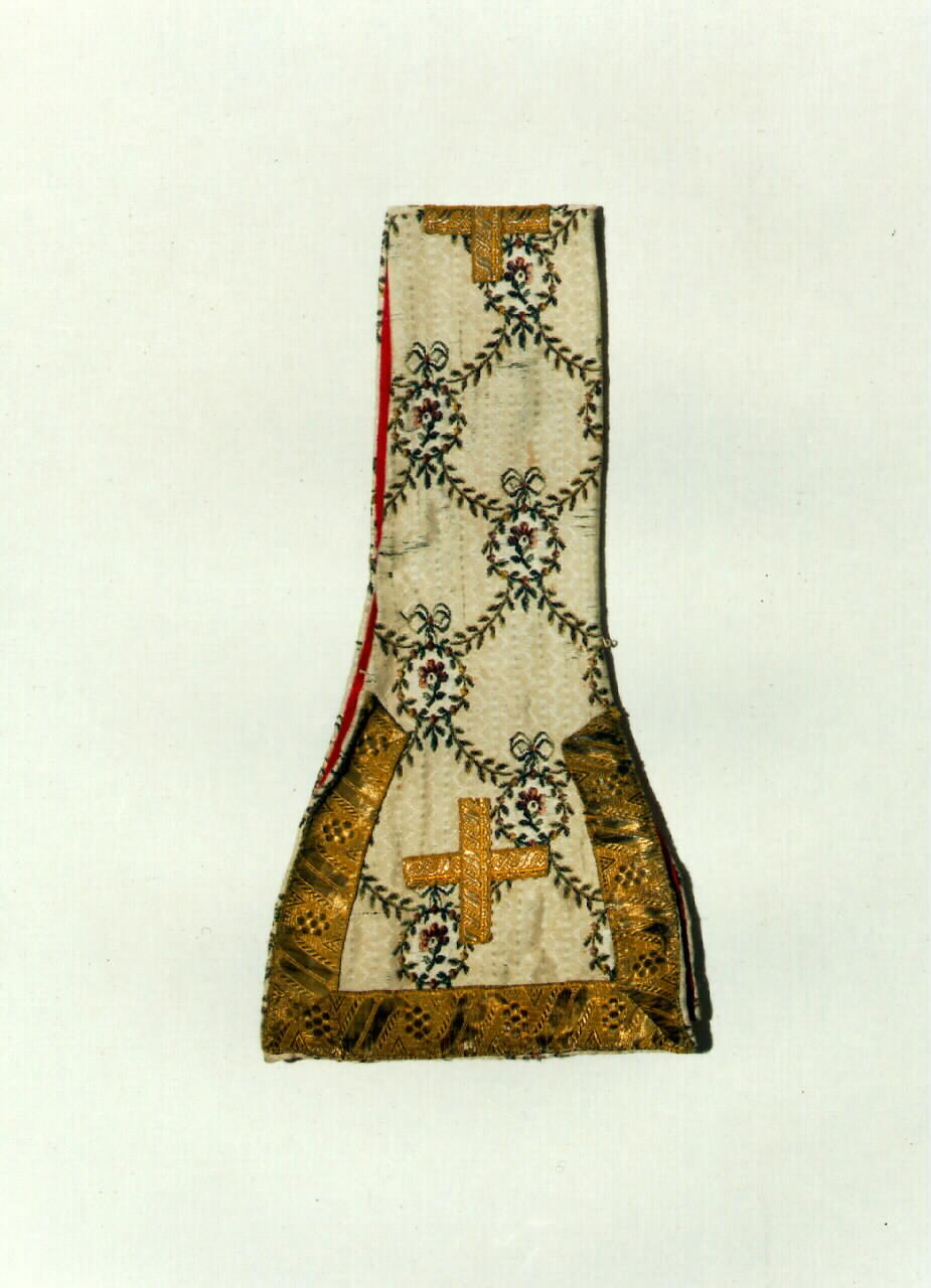 manipolo - manifattura siciliana (primo quarto sec. XX)