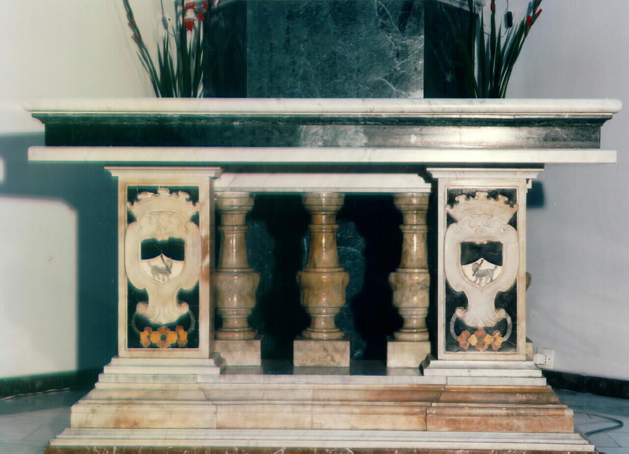 altare - ambito siciliano (Seconda metà sec. XVIII)